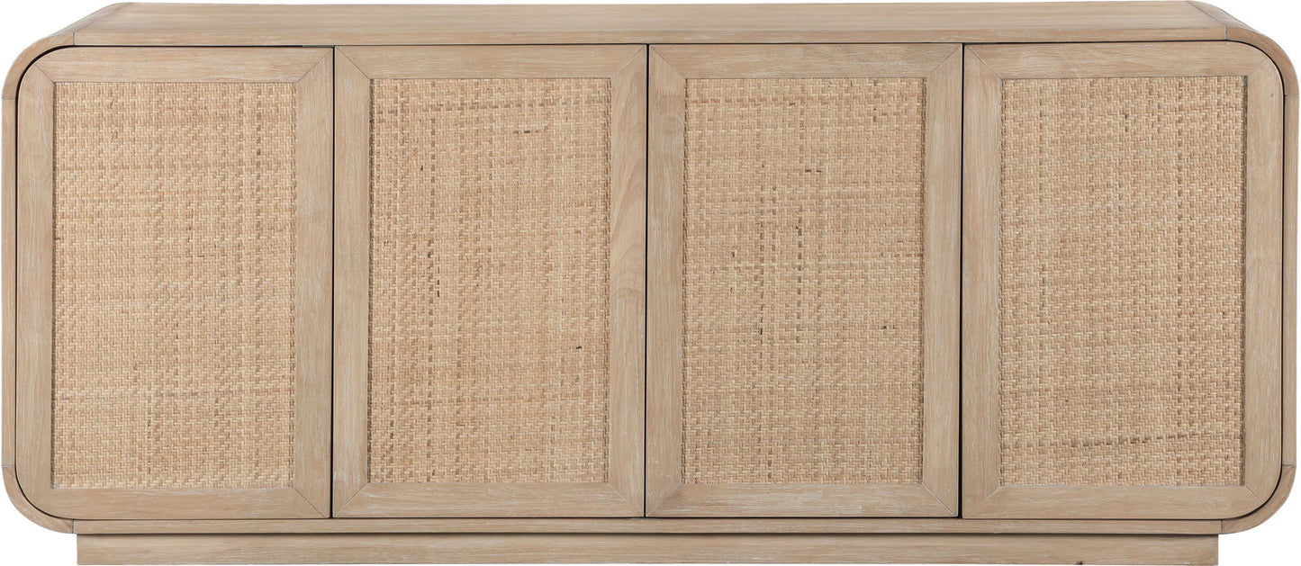 Windsor - 72" Rubberwood Sideboard / Buffet - Natural