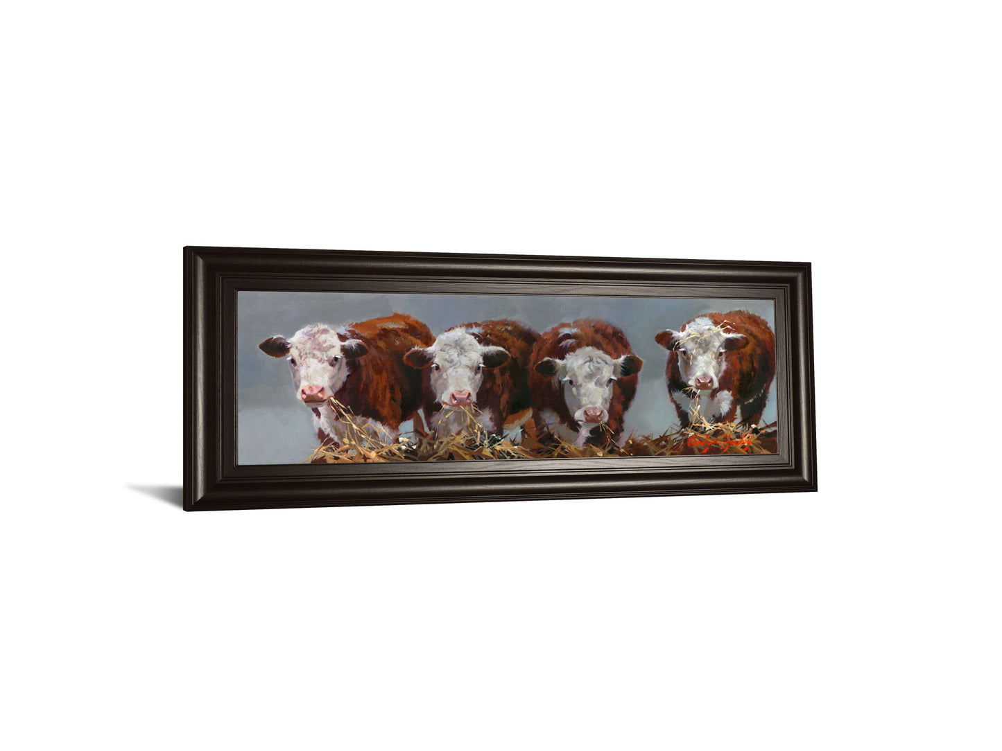 18x42 The Diner's Club By Carolyne Hawley - Dark Brown