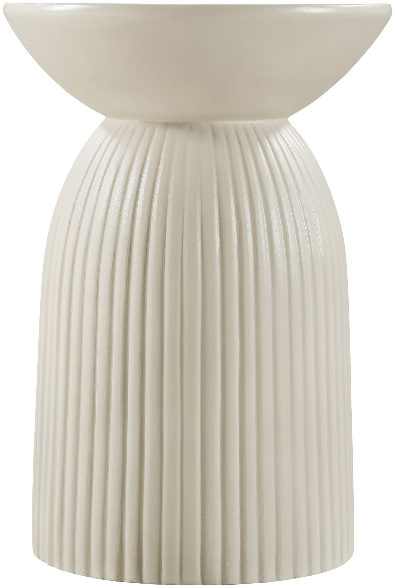 Opani - Concrete End Table - Taupe