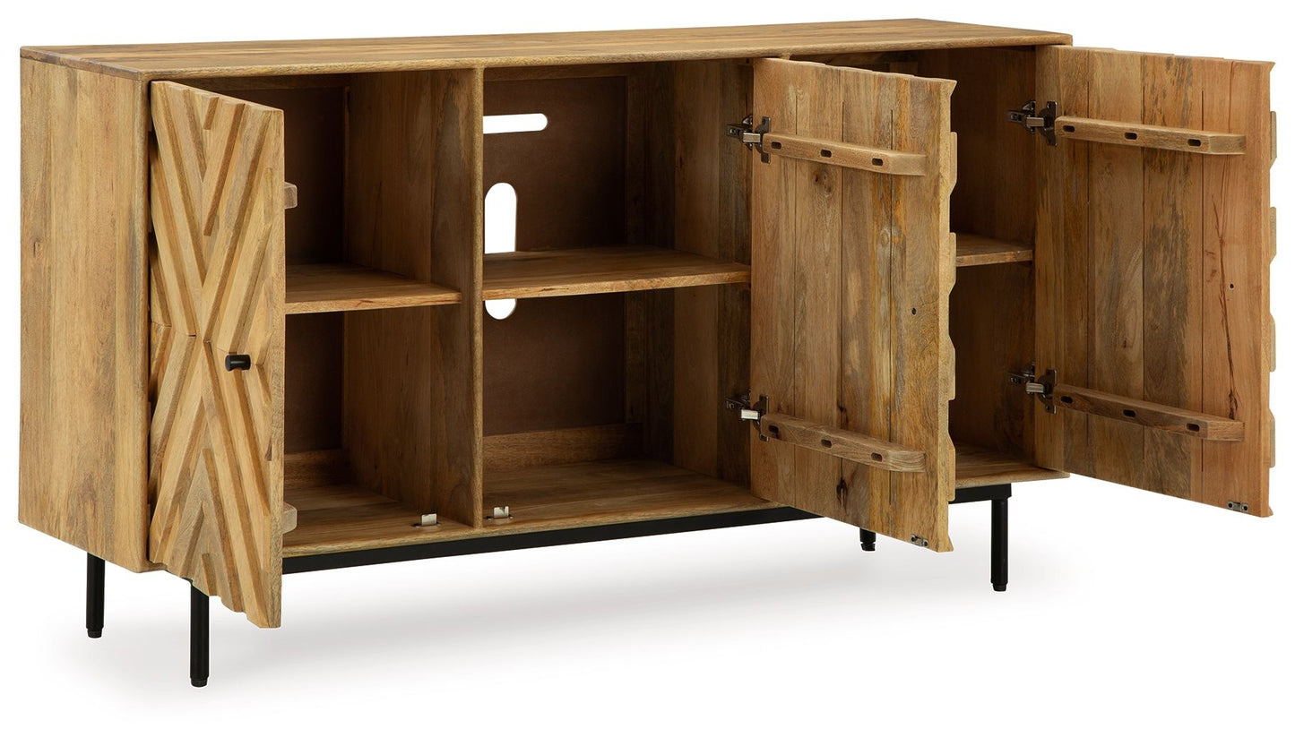Cadewick - Natural - Gabinete decorativo