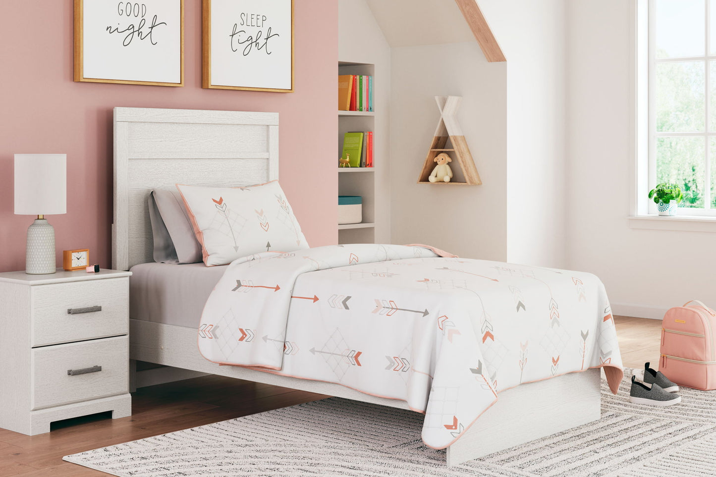 Stelsie - Cama con paneles
