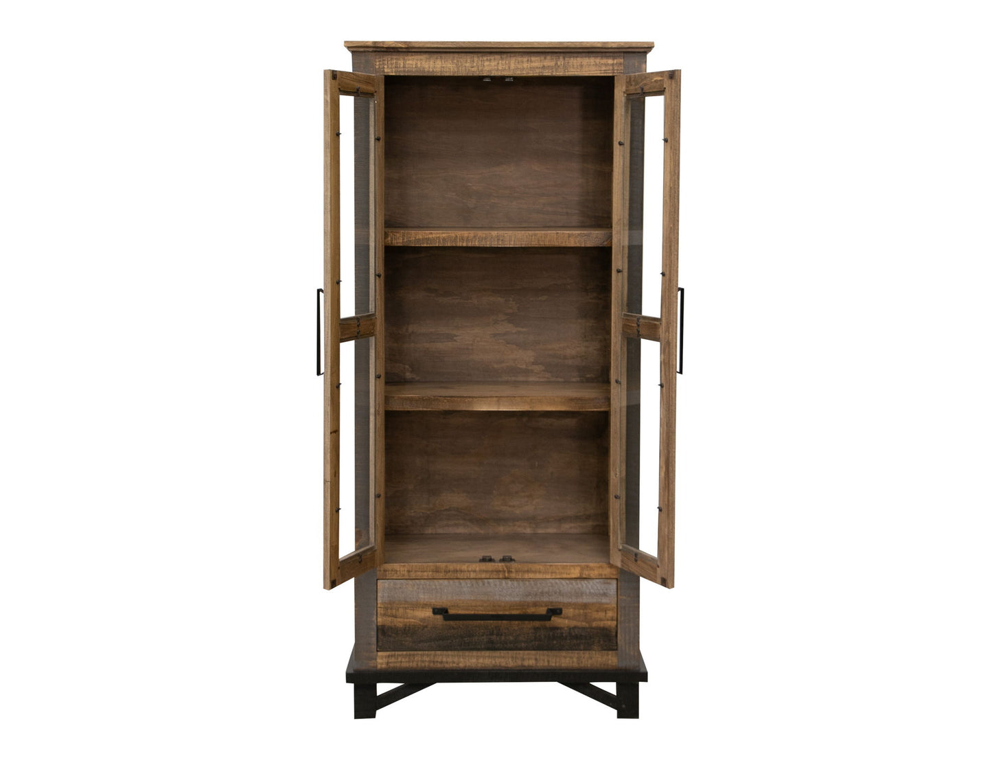 Loft - Cabinet - Two Tone Gray / Brown