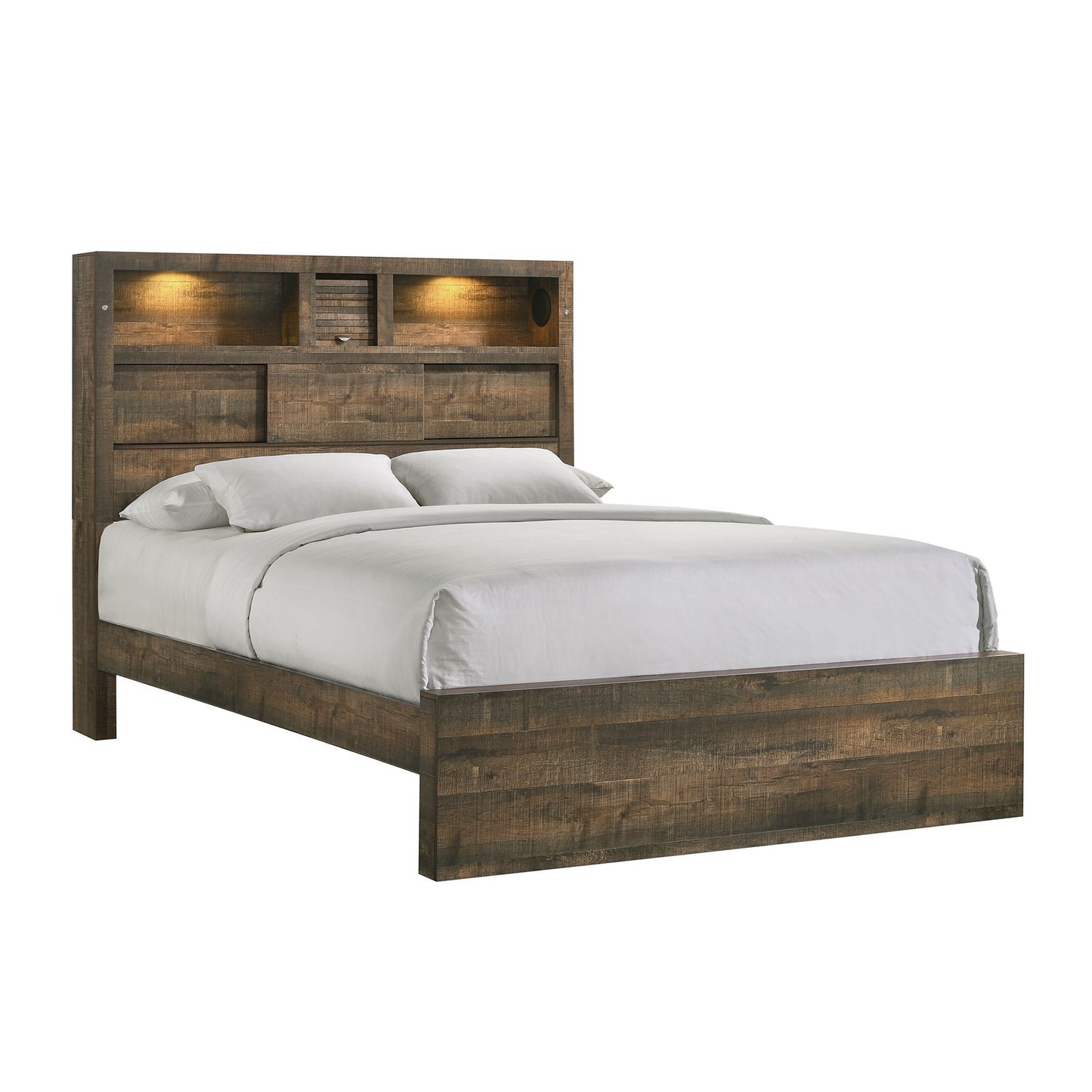 Bailey - Juego de Dormitorio Panel con Bluetooth