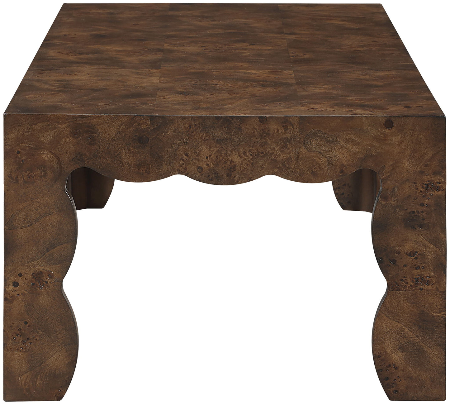 Vassa - Burl Veneer Coffee Table