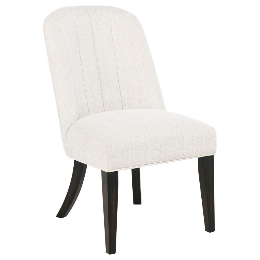 Leandro - Upholstered Dining Side Chair (Set of 2) - Cream