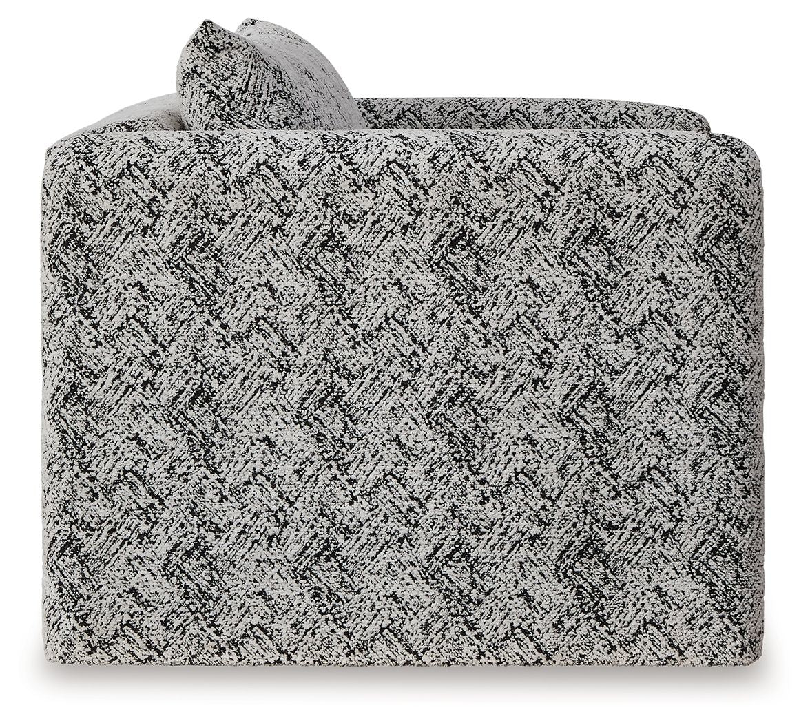 Kenbell - Negro / Blanco - Silla decorativa