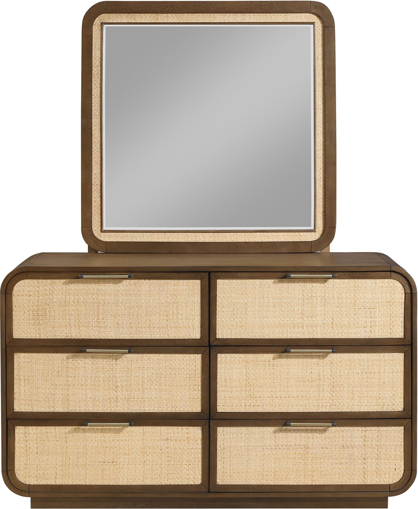 Windsor - Solid Wood Mirror - Brown