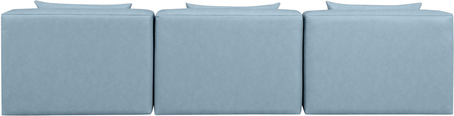 Cube - Modular 3 Seat Armless Sofa