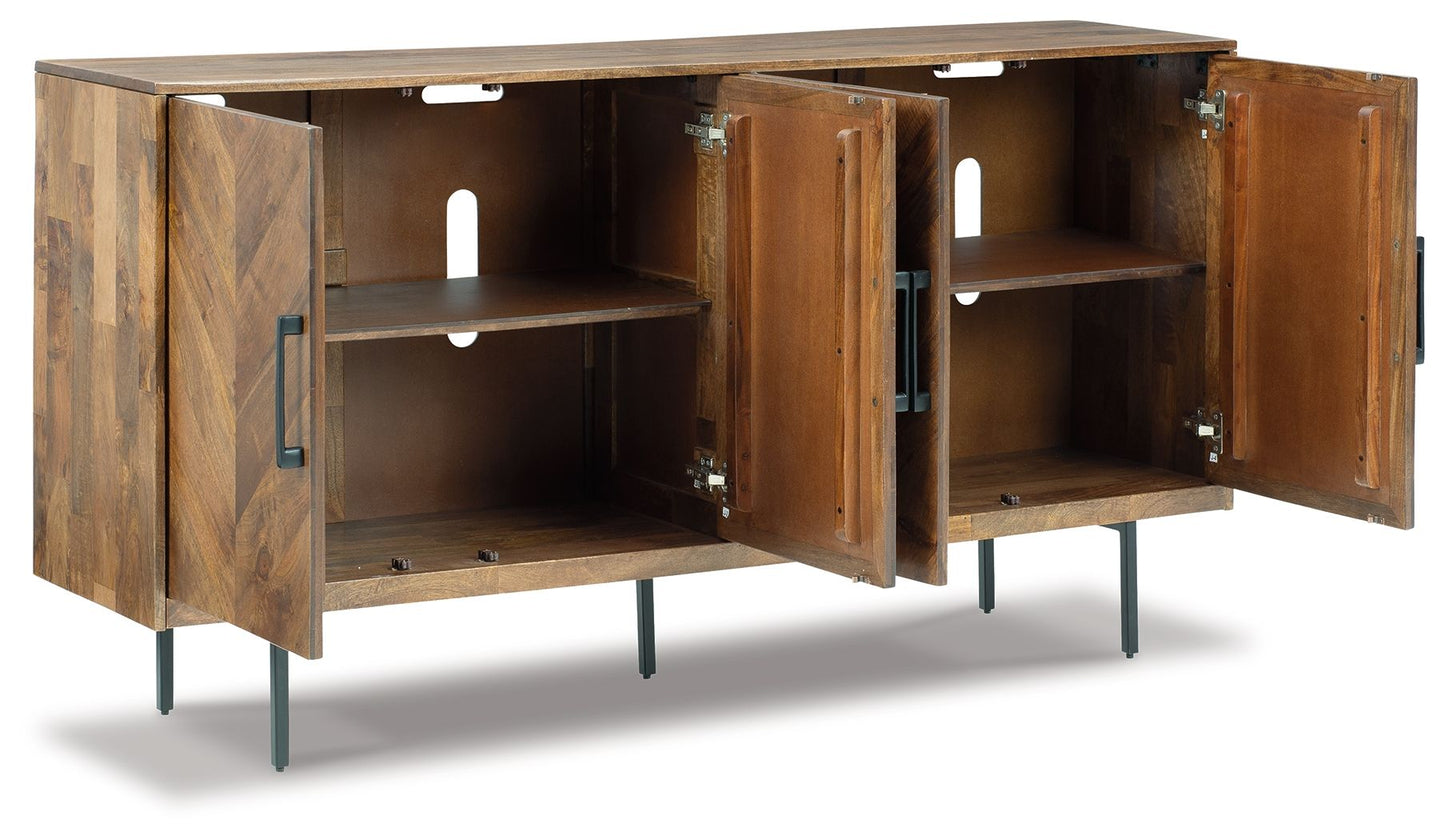 Prattville - Marrón - Gabinete decorativo