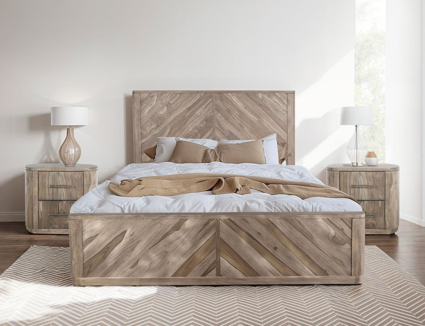 Balam - Nightstand - Ivory White