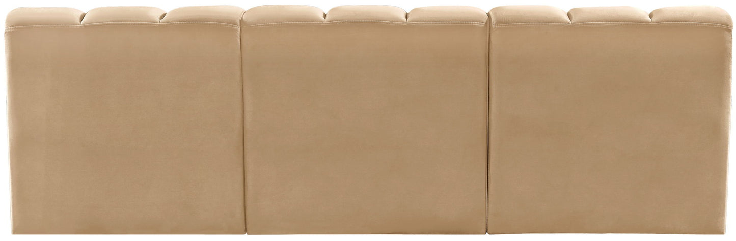 Arc - Velvet 3 Seats Modular Sofa