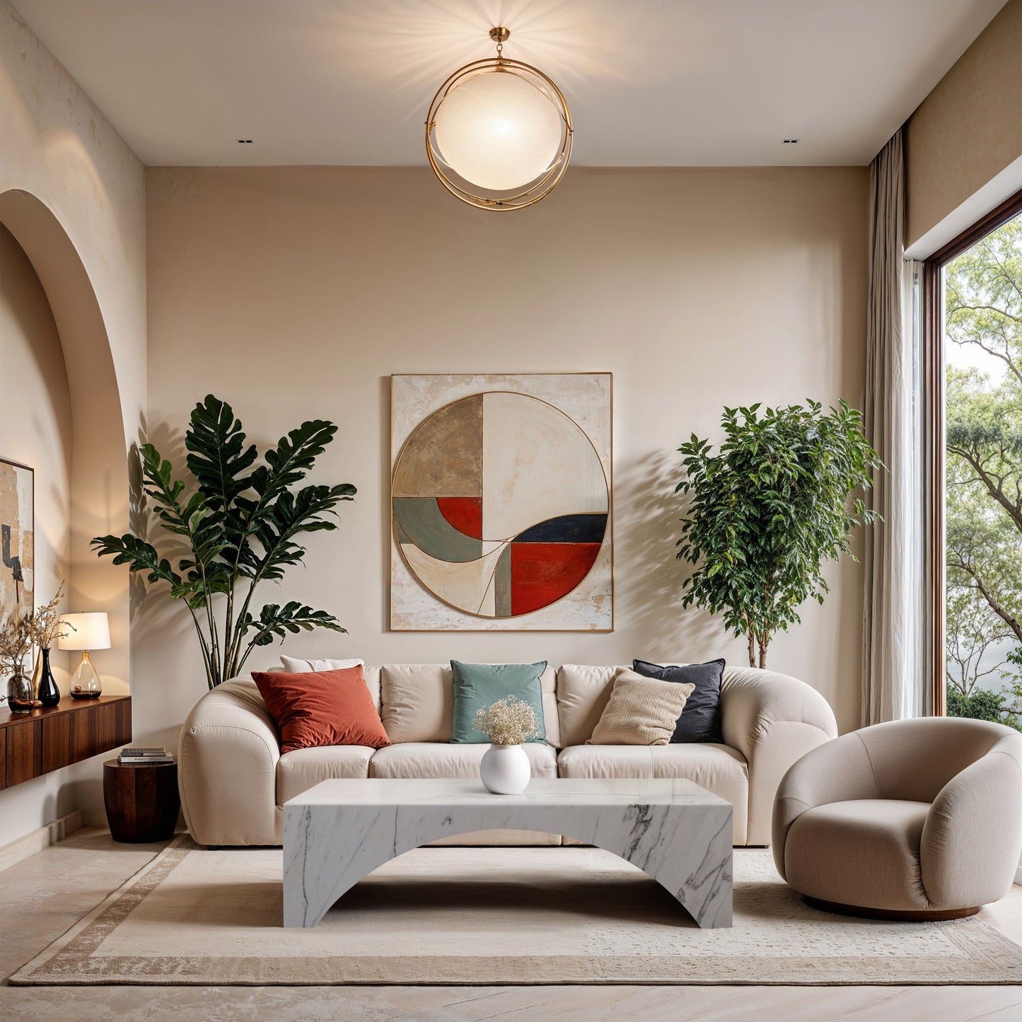 Palermo - Marble Coffee Table