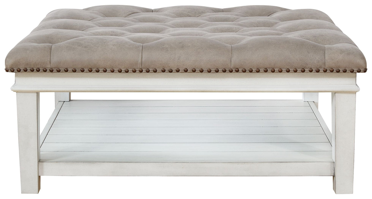 Kanwyn - Encalado - Mesa de cóctel otomana Uph