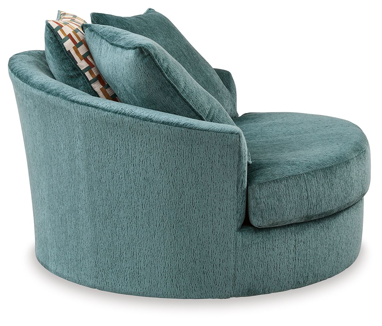 Laylabrook - Silla decorativa giratoria de gran tamaño