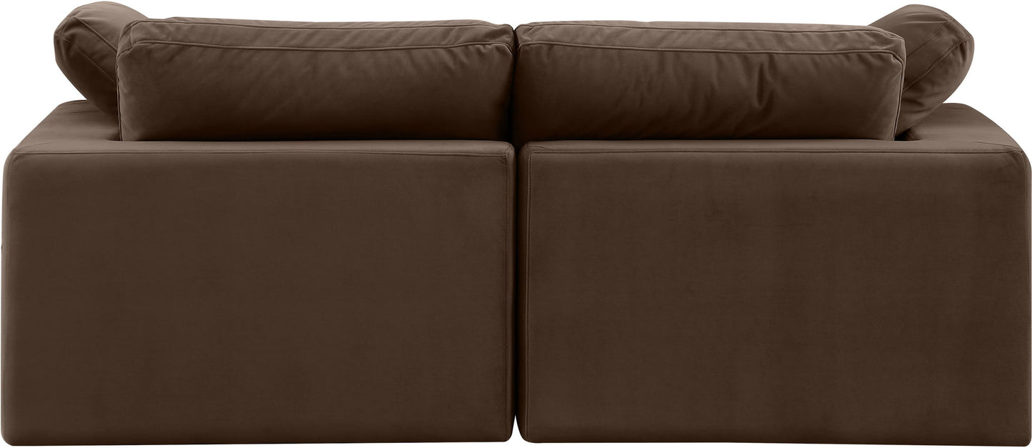 Comfy - Velvet Modular Sofa 2 Seats