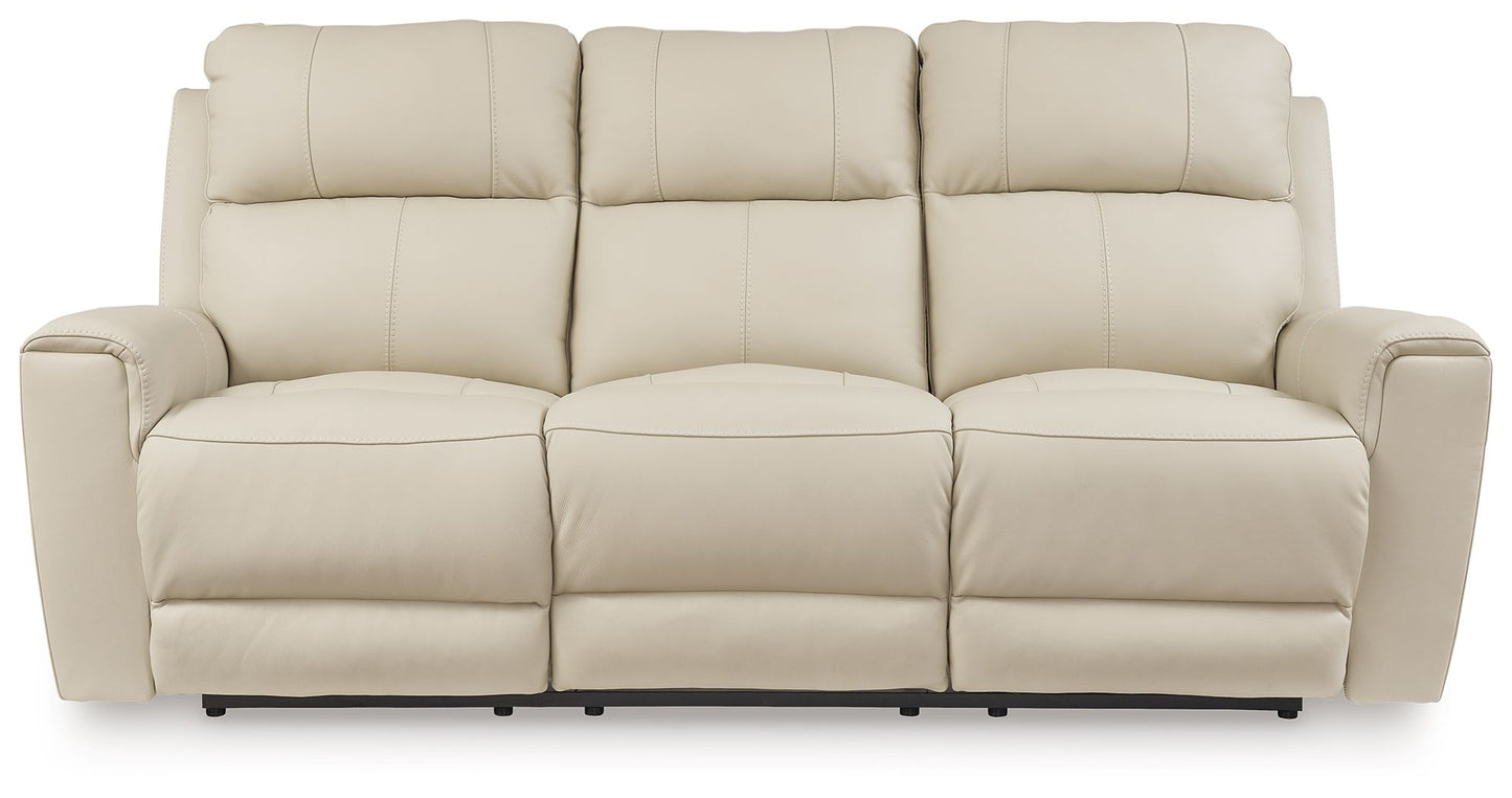 Dahlmoore - Power Reclining Sofa - Almond