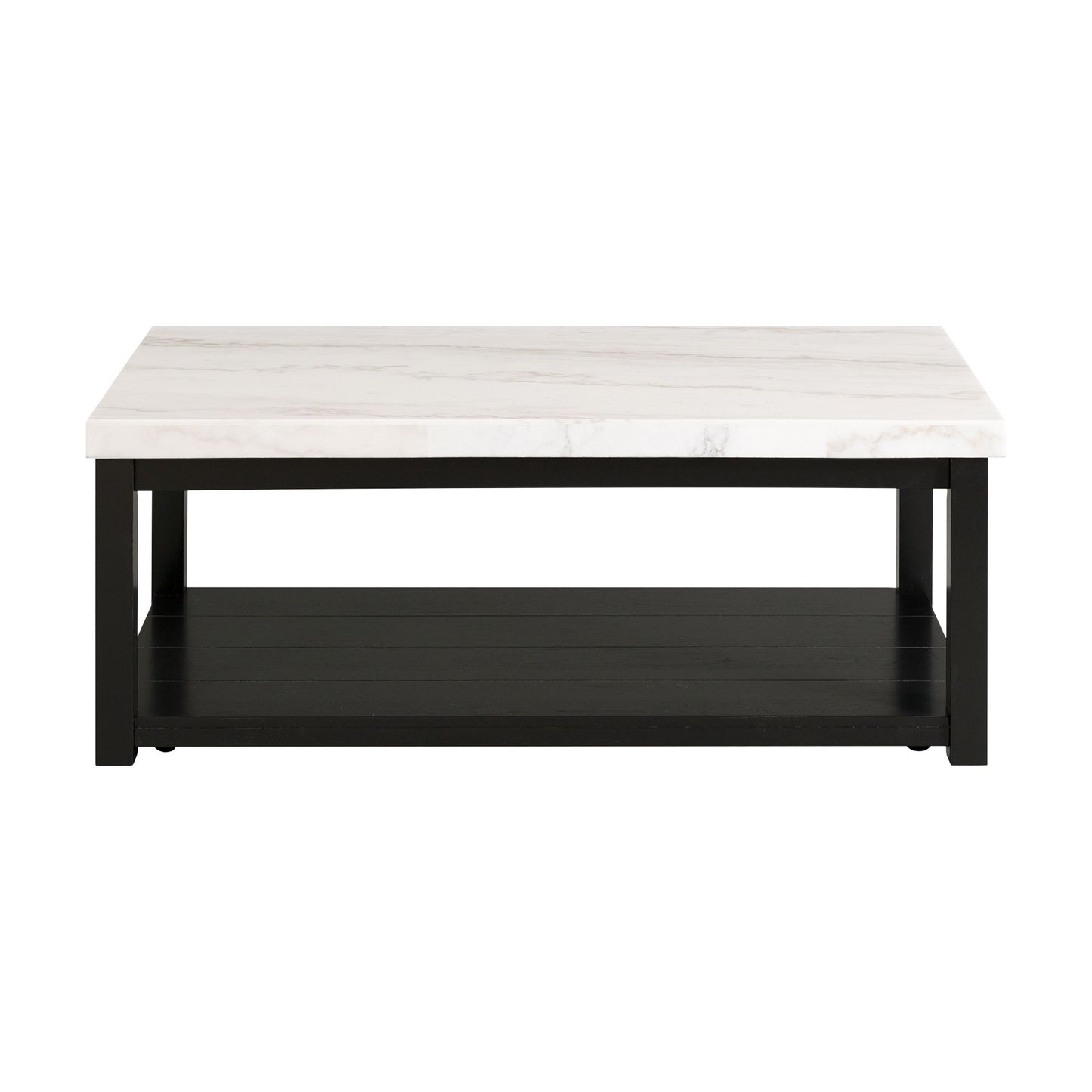 Marcello - Coffee Table With Casters - White