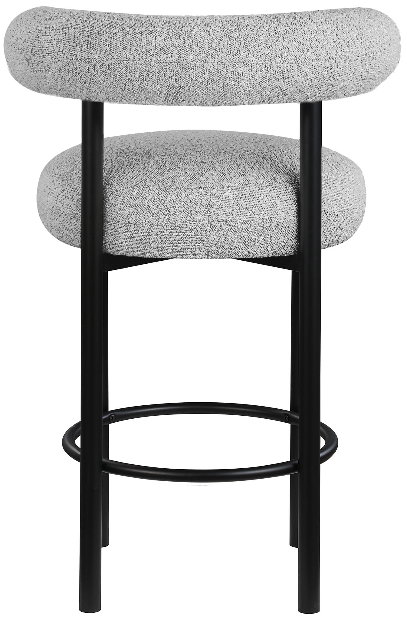 Bordeaux - Stool With Black Legs (Set of 2)