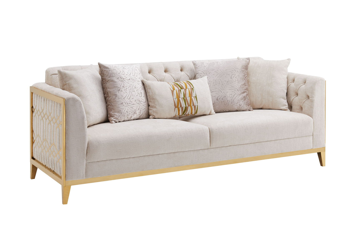 Stella - Sofa And Loveseat - Gray