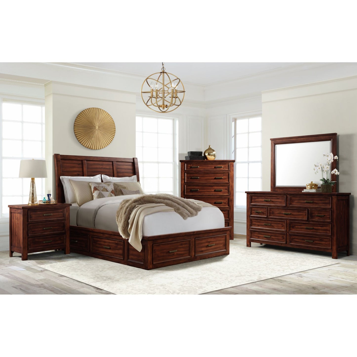 Sullivan - Cama con almacenamiento