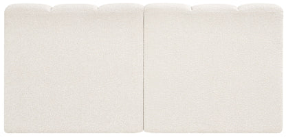 Arc - Boucle Fabric 2 Seats Modular Sofa