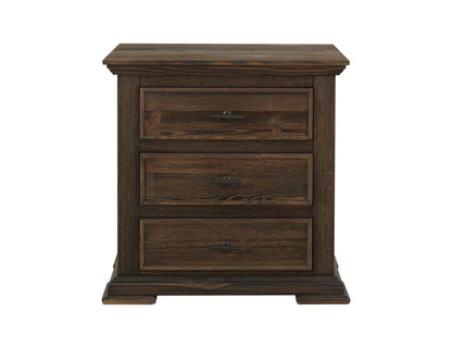 Desire - Nightstand - Mahogany Brown