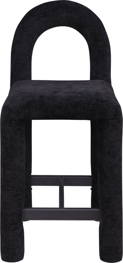 Amari - Chenille Fabric Stool