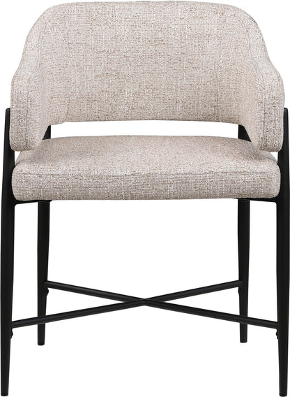 Dame - Fabric Upholstered Dining Chair (Set of 2)
