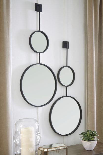 Brewer - Negro - Espejo decorativo