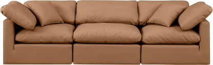 Indulge - Faux Leather 3 Seat Modular Sofa