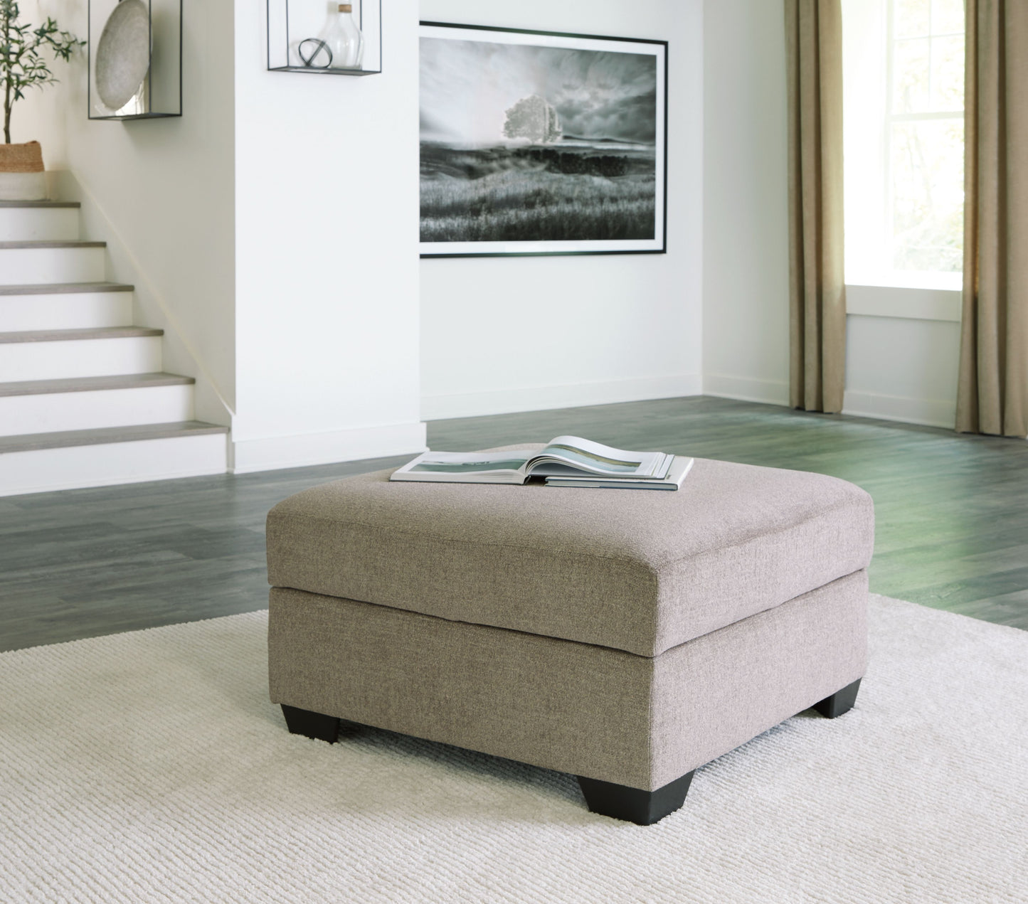 Creswell - Stone - Ottoman With Storage