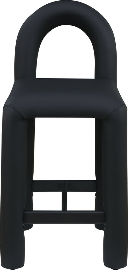 Amari - Faux Leather Stool