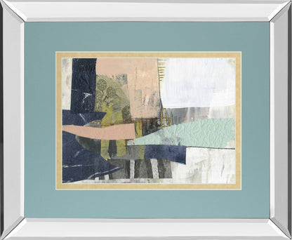 Pieces I By Jennifer Goldberger - Light Blue
