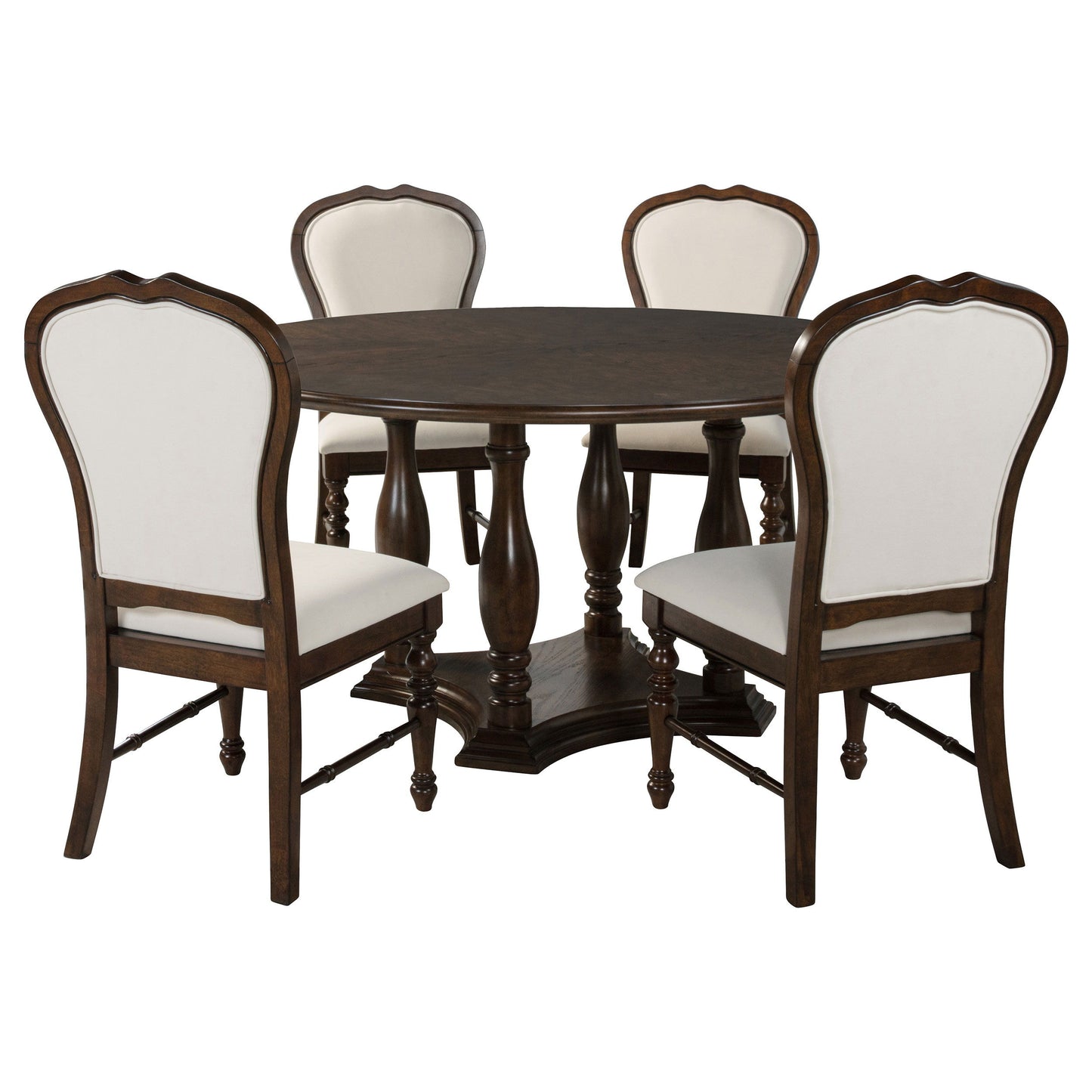 Landon - Round Dining Table Set