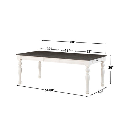 Joanna - Dining Table - Two Tone