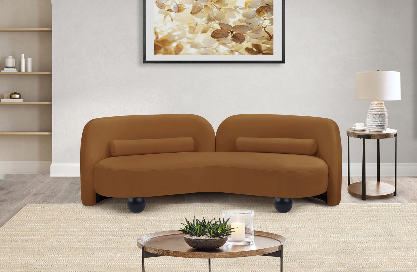 Daphne - Velvet Sofa