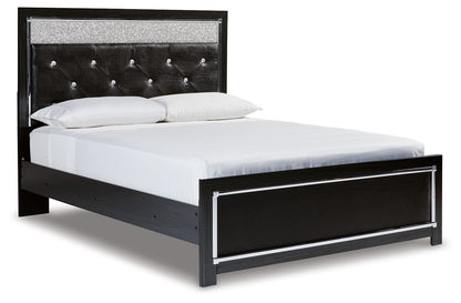 Kaydell - Cama con paneles brillantes