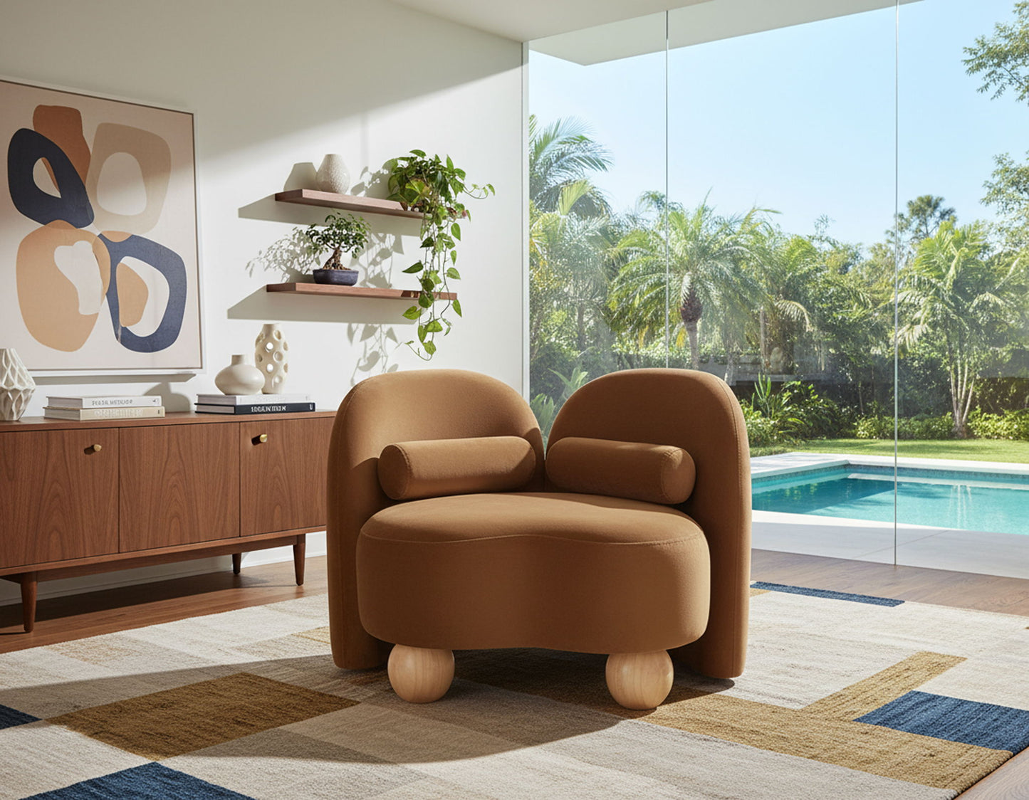 Daphne - Velvet Chair