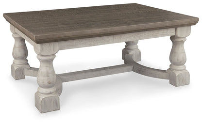 Havalance - Gris / Blanco - Mesa de centro rectangular