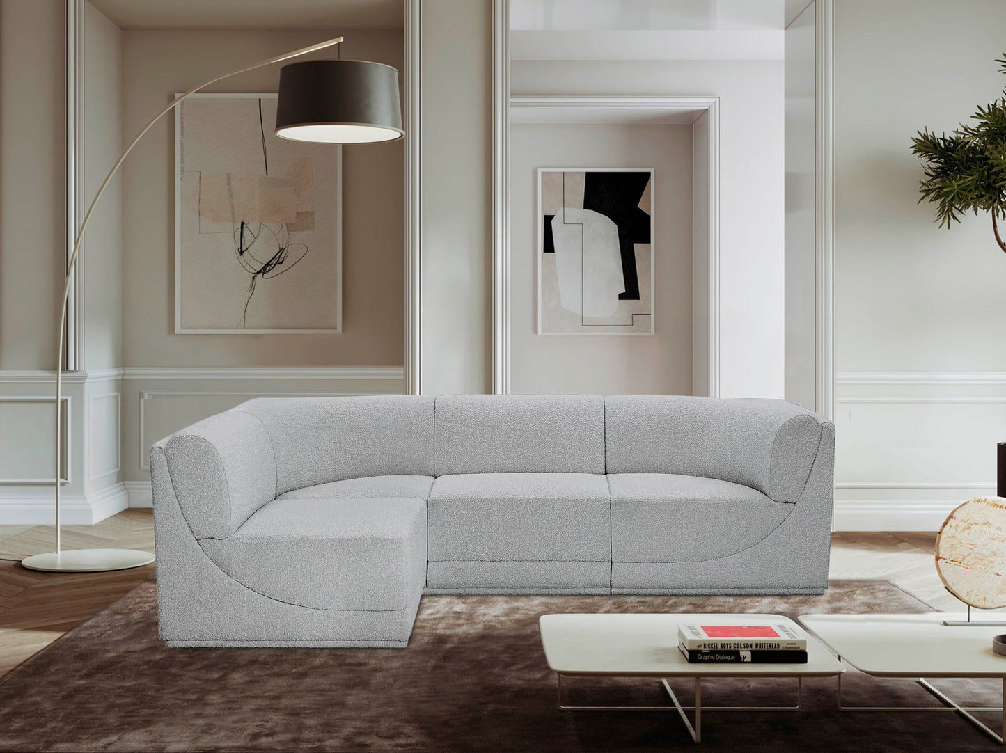 Ollie - 4 Piece Modular Sectional