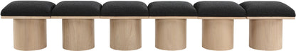 Pavilion - 6 Piece Modular Bench With Natural Base
