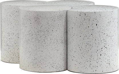 Dimple - 4 Piece Modular Coffee Table - Terazzo Finish