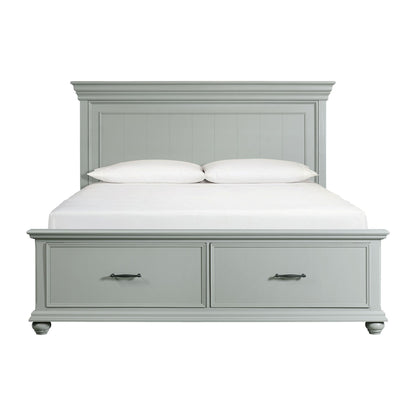 Slater - Cama con plataforma y almacenamiento