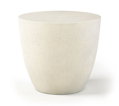 Reggio - Concrete Indoor / Outdoor End Table - Cream