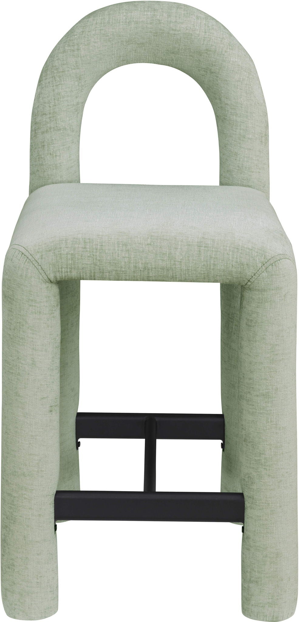 Amari - Chenille Fabric Stool