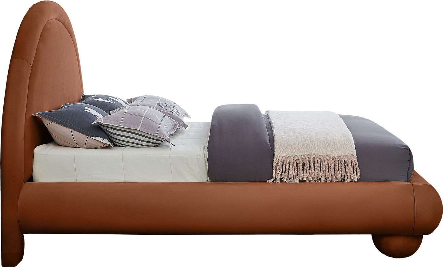 Madrid - Velvet Upholstered Bed