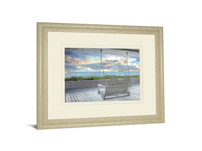 Swing At The Beach By Celebrate Life Gallery - Gray