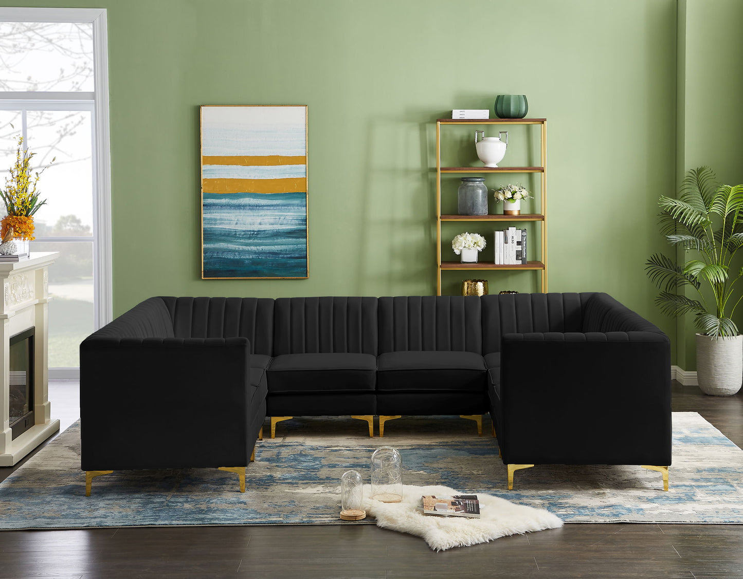Alina - 8 Piece Modular Sectional