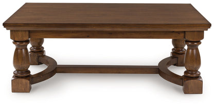 Sturlayne - Rectangular Cocktail Table - Brown