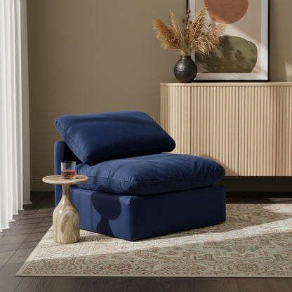 Indulge - Velvet Armless Chair